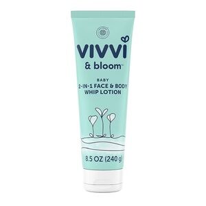 Baby 2-in-1 Face & Body Whip Lotion - Blue